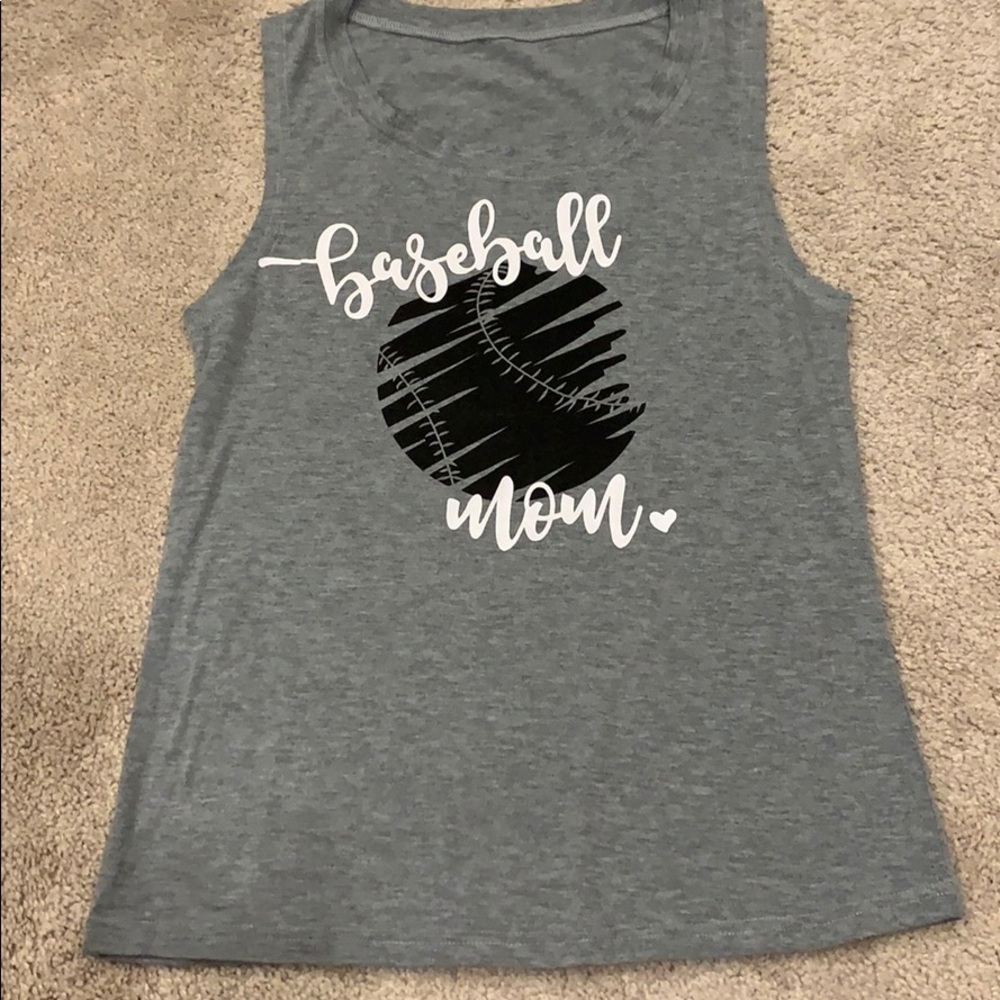 “Baseball Mom” tank